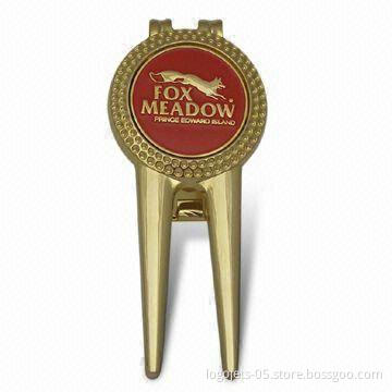 Divot Tool, Ball Marker with Open Design, Various Types of Finishings are Available